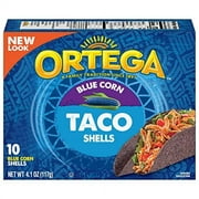 Ortega Taco Shells, Blue Corn, 10 Count
