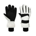 thumbnail image 4 of KHONTS Winter Skiing Snow Gloves for Men Women Youth Touchscreen Cold Weather Hand Warming Gloves Work Gloves White M, 4 of 5