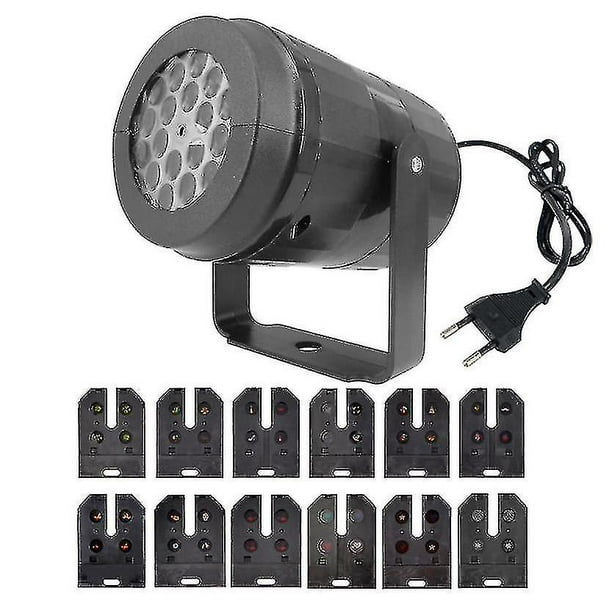 Luces de proyector de copo de nieve de Navidad iluminación decorativa de paisaje impermeable al aire libre Led