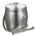 thumbnail image 2 of Visol VAC313 Visol Symon Stainless Steel Double Wall Ice Bucket with Tongs, 2 of 2