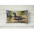 thumbnail image 2 of American Black Duck Throw Pillow 12 in x 16 in, 2 of 4