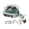 thumbnail image 3 of KLKCMS Mini Pottery Wheel Kit Compact Ceramic Making Machine for DIY Craft Projects Green, 3 of 9