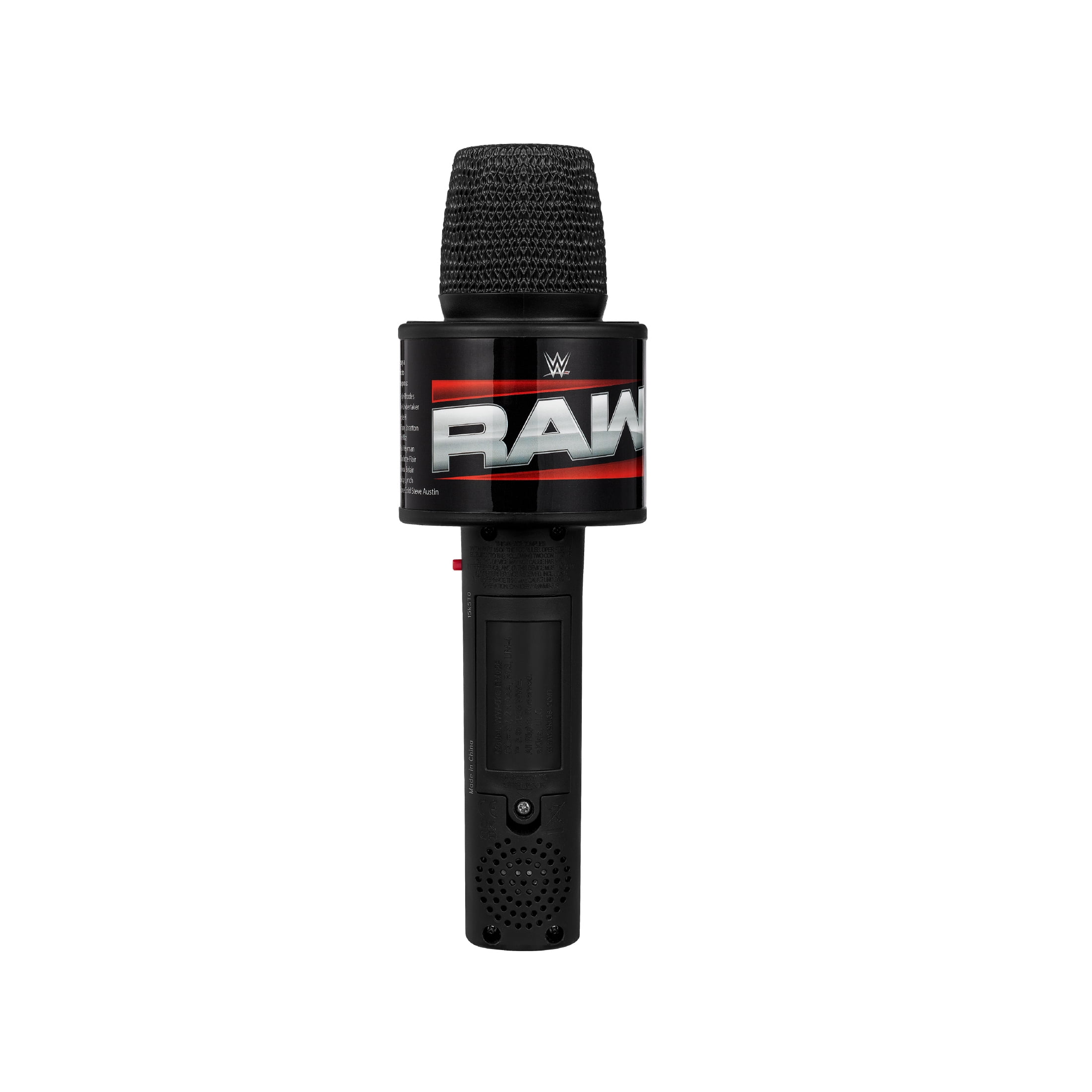 WWE Mic; Smack Talk Toy Microphone for Kids with Music and Sound Effects - WWE Toy