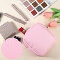 thumbnail image 4 of Unique Bargains Women Waterproof Makeup Bag for Business Travel Vacation Gym Light Pink, 4 of 6