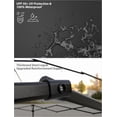 thumbnail image 2 of Qinaqin 10 x Pop Up Outdoor Canopy Tent | One Button Push Setup 3 Ajustable cm de Alturaeights Comes con Portátil Roller Bag 4 Anchoeight Bags 8 Stakes & Guy Ropes (Black), 2 of 5
