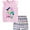 Pink Dinosaur, variant on Little Girls Summer Casual Short Sleeve T-Shirt and Shorts Set Kids Outfis - Fox