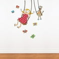 thumbnail image 1 of Swing Girl Wall Decal Sticker Wall Decal Sticker - 47x42.5, 1 of 1