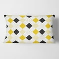 thumbnail image 2 of Designart Gold Chic Design II' Mid-Century Modern Throw Pillow - 12x20, 2 of 2