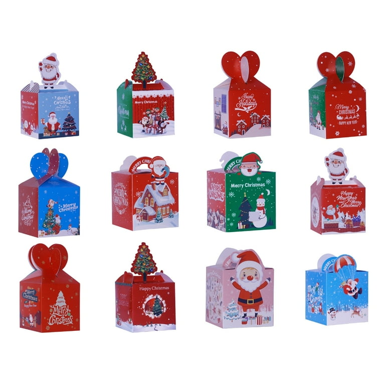 Small christmas 2024 candy boxes