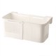 thumbnail image 2 of Extendable Bedside Storage Basket Clip On Bedside Shelf Organizer For Dorm Bedroom, 2 of 7