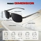 thumbnail image 5 of Gafas de sol Sunier polarizadas para hombre con protección UV400, 5 of 6