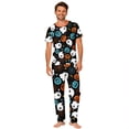 thumbnail image 2 of 2026 Matching Family Halloween Pajamas Set, Fall Sleepwear, Ghost & Pumpkin Printed Holiday Sleepwear, Soft Loungewear PJs Outfit, 2 of 5