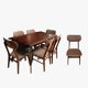 thumbnail image 2 of Comedor de Madera 6 Sillas Modelo Etolin Mueblemex Modelo Etolin Madera, Estilo Clasico en Color Madera Natural, 2 of 3