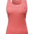 thumbnail image 3 of FashionOutfit Women's Casual Racer Back Front Pocket Tops, 3 of 3