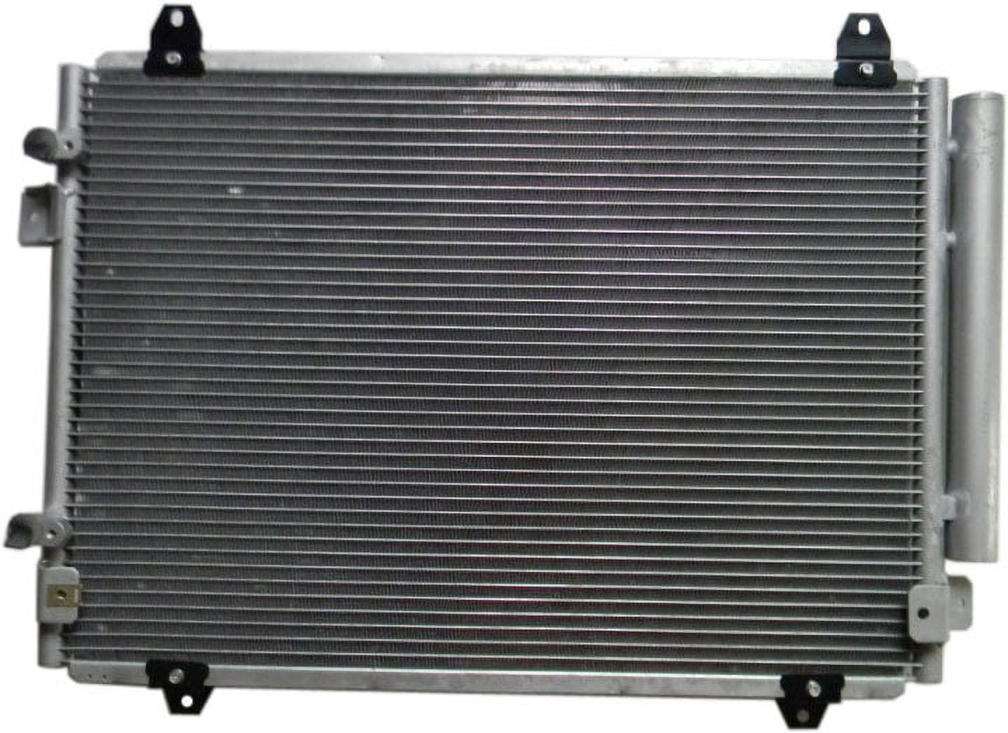Kool Vue Air Conditioner Condenser Compatible with 2009 Mazda 3 Sport,2004 - 2009 Mazda 3,2006 - 2010 Mazda 5 Aluminum Core