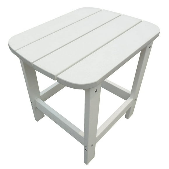 Island Retreat NU6822 Table d'Appoint Ez-Care Tek-Wood Adirondack - Gris Ardoise