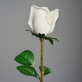 thumbnail image 4 of 24 pcs Single Stems Artificial Roses for DIY Wedding Bouquets Arrangements Party Home Decorations Wholesale - White, 4 of 8
