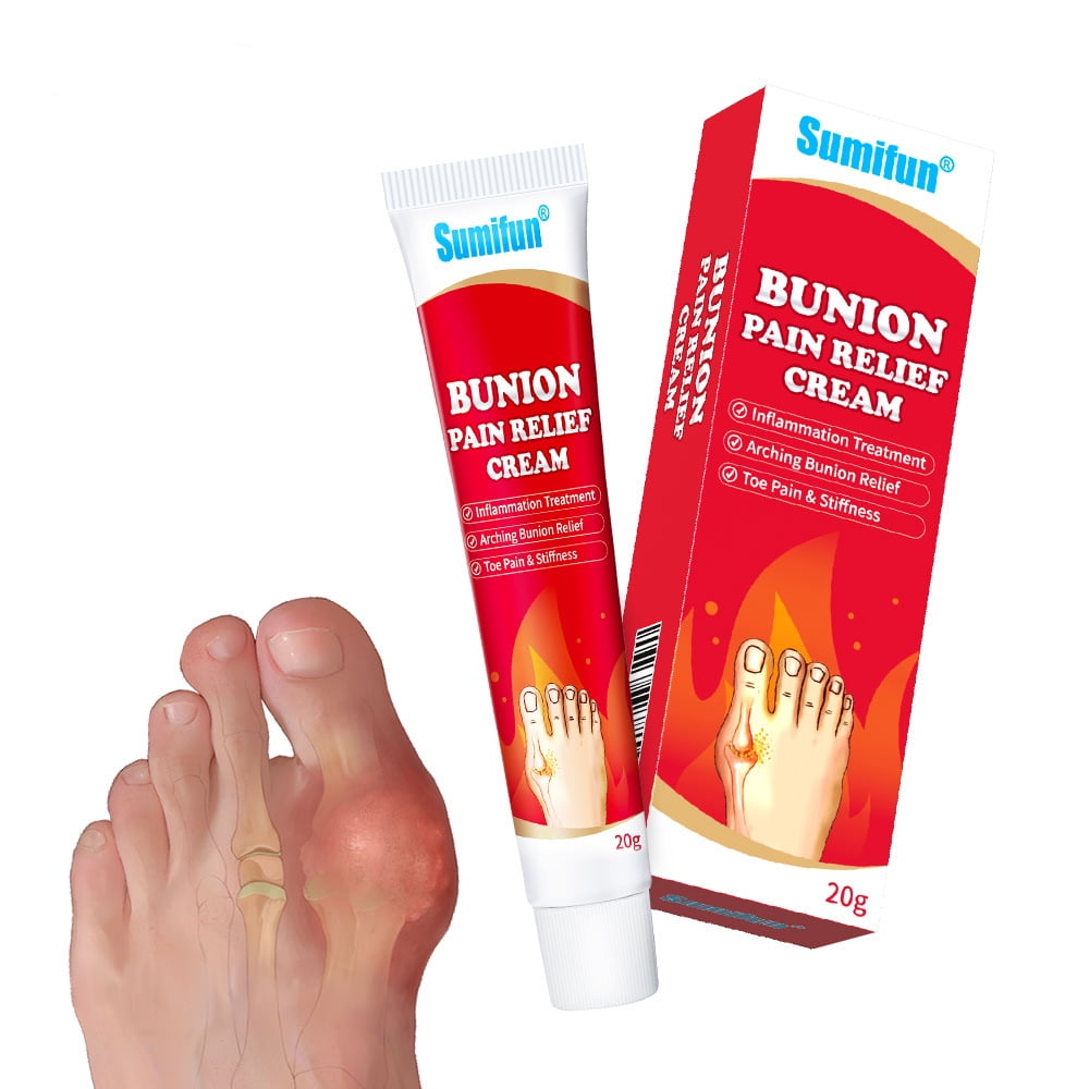 Bunion Pain Relief Cream,Bunion Pain Cream for Bunion Relief & Toe Swelling - Pain Relief Foot Cream for Back,Knee,Hand,Feet