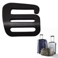 thumbnail image 2 of Almencla g shaped hook Webbing Buckle 25mm for Outdoor Backpack Strap Survival black black left, 2 of 7