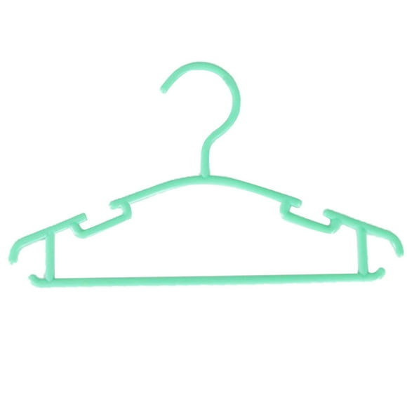 Kids Plastic Pants Clip Hanger - Colorful, Thickened Design - for Children’s Clothes, Pants/Dresses, Multifunctional, Lightweight & Durable