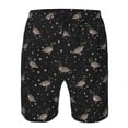 thumbnail image 3 of Lsque Mallards And Snowflakes Pattern Men's Swim Trunks Hawaiian Beach Bathing Suit Swimsuits Beach Quick-Dry Shorts with Pockets-Large, 3 of 6