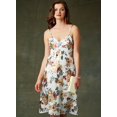 thumbnail image 3 of Patrones De Moda Vestido Estilo Slip Para Mujer Con Cremallera Trasera 14-16-18-20-22 Rojo, 3 of 5