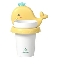 Cartoon Toothbrush Holder Wall Mounted Toothbrush Holder for Kids Child Toddlers