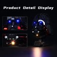 thumbnail image 3 of Kit de luces LED para casco Lego Darth Vader 75304 - Juego de luces compatible con Lego 75304 - Versión clásica (Kit de luces sin modelo), 3 of 5