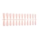 thumbnail image 2 of Juego de uñas falsas sweethay Estilo francés Uñas artificiales a presión Extraíble Viscosidad fuerte, 2 of 6