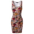thumbnail image 1 of FashionOutfit Women's Floral Print Stretchy Mini Dress, 1 of 4