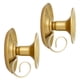thumbnail image 1 of Bearachild Candeleros decorativos de 2 piezas con mango para un ambiente encantador Candelero de metal Decoración del hogar Oro, 1 of 6