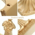 thumbnail image 3 of Raindrops Modern Wall Mounted Storage Shelf Golden Metal 1Pcs 7.3X5.9X3.6In, 3 of 8