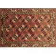 thumbnail image 1 of Ahgly Company Indoor Rectangle Oriental Brown Industrial Area Rugs, 7' x 9', 1 of 4