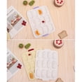thumbnail image 2 of Silicone Cake Mold 12-cavity Kitchen Home Baking Pan Shaper Chocolate Pancake Tray Bakeware Tool  Beige, 2 of 10