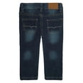 thumbnail image 4 of KIDSCOOL SPACE Baby Girls Boys Jeans,Elastic Band Inside Ripped Stretchy Soft Thin Summer Denim Slim Pants, 4 of 5
