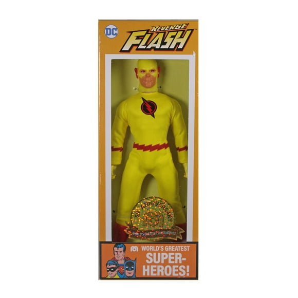 Mego 8" World's Greatest Super-Heroes 50th Anniversary Reverse Flash Figure