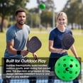 thumbnail image 5 of Cannon Sports 4-Pack Pickleballs with Carry Bag – 40 Hole Outdoor Balls – High Visibility, Durable, and Crack Resistant for All Skill Levels (Green, 4 Pack), 5 of 9