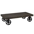 thumbnail image 1 of Modway Garnison Table Basse avec Roulettes en Noir, 1 of 4