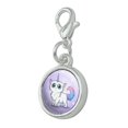 thumbnail image 2 of Cat Unicorn Antiqued Bracelet Pendant Zipper Pull Charm with Lobster Clasp, 2 of 4