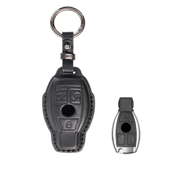 DON'T TOUCH MY KEY 3 Button Remote Key Case Cover Shell Holder Ring Protector for Benz Viano Metris