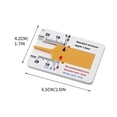 thumbnail image 3 of Gnmfd Tire Tread Depth Gauge 0-20MM Vernier Caliper Portable Tire Wear Measuring Tool Accurate Car Tire Tread Ruler For Automotive Maintenance Garage Accessories Storage Drawers, 3 of 7