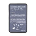 thumbnail image 4 of E17 Battery  LCD Screen USB Charging for  M3 M5 M6 760D Black Lightweight Portable, 4 of 8