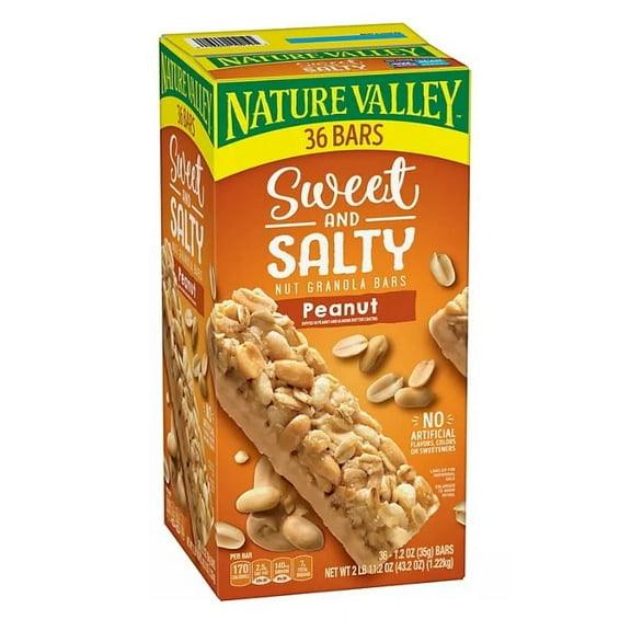 Nature Valley Sweet and Salty Nut Peanut Granola Bars (36 ct.)