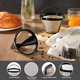 thumbnail image 3 of Filtros de café reutilizables COKUMA Gold Metal para Cuisinart/Ninja, 3 of 8