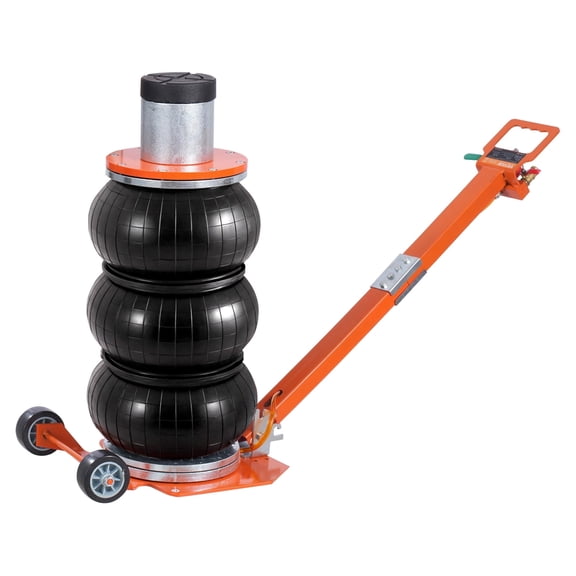 VEVOR Air Jack,3 Ton/6600 lbs,1-6S Pneumatic Lifting Jack with Heightened Column & Adjustable Handle, Compact,Easy-to-Lift & Space-Saving Jack with Thick Rubber Pad