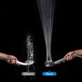 thumbnail image 2 of Graflsoa Pommeau de Douche Turbo Boost Réglable à 360° avec Modes de Pulvérisation Doubles, Interrupteur de Pause et Filtre Intégré pour une Pression d'Eau et un Confort Accrus, 2 of 6