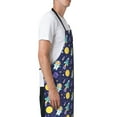 thumbnail image 3 of Naloa Astronaut Corgi Apron Kitchen Aprons with Pockets for Women Men Chef, 3 of 8