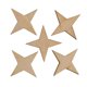 thumbnail image 5 of en blanco 4 puntas formas de estrella adornos de rústica tarjeta de nombre de de bricolaje placa de sin terminar let 30 piezas 30x30 mm Macarena Adorno de madera, 5 of 8