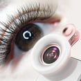 thumbnail image 4 of Luz de relleno para teléfono móvil, lente 15x, portátil, pequeña, 53 LED, atenuación, teléfono, lámpara de selfie para cámara Android, grabación Rosado Yotijar Luz de relleno del teléfono móvil, 4 of 10