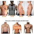 thumbnail image 5 of COMFREE Waist Trainer for Men Hot Neoprene Fat Burning Tummy Control Corset Body Shaper Sauna Sweat Weight Loss Abdomen Workout Vest Tank Top Compression Shirt, 5 of 7